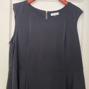 Calvin Klein Peplum shell